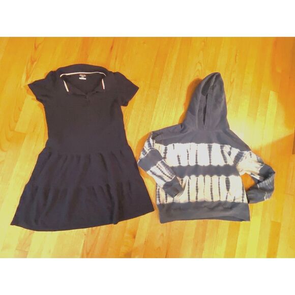 Bundle of 2‎ Girl's XL Dress & Sweatshirt (14-16) - Picture 1 of 8